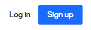 Image showing sign-up button.