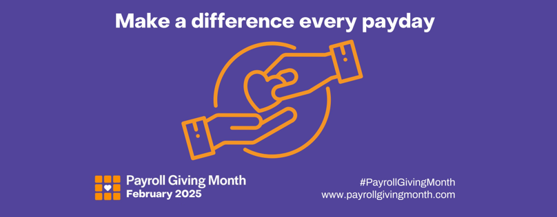 Payroll giving month 2024