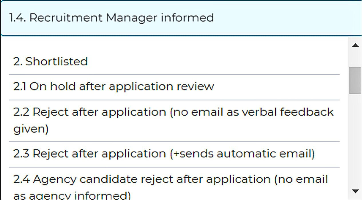 Screenshot of Jobtrain.
