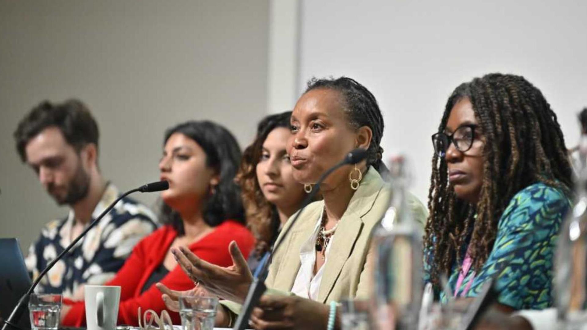 An image of the final plenary session.